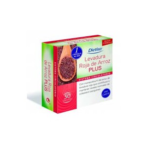 Levadura Roja Arroz Plus + Q10 60 C&aacute;ps. Dietisa