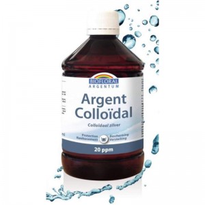Plata Coloidal 20ppm 500ml Biofloral