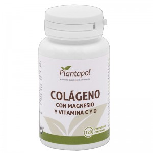 Col&aacute;geno Con Magnesio Y Vitamina C Y D 120 Comprimidos Plantapol