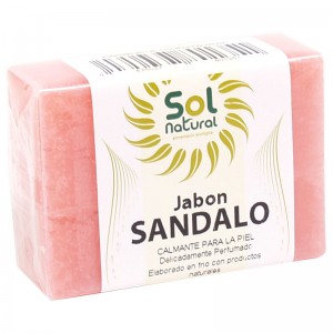 Jab&oacute;n S&aacute;ndalo  100Gr. Sol Natural