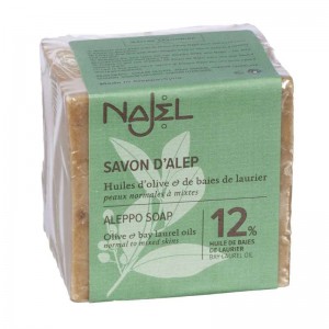 Jab&oacute;n Alepo 12% 185Grs. Najel