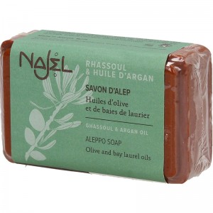 Jab&oacute;n Alepo Rhassoul & Arg&aacute;n 100Grs. Najel
