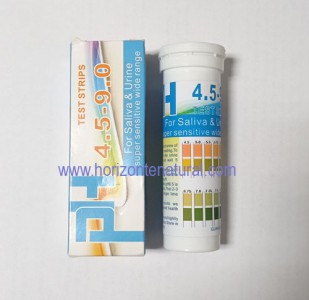 TIRAS REACTIVAS PH SALIVA Y ORINA
