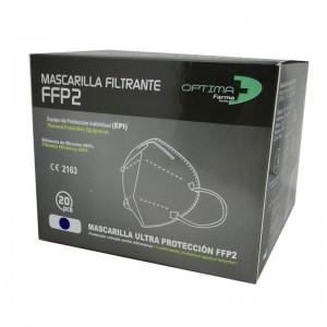 Pack 20 Unidades Mascarillas FFP2 Azules Optima Farma
