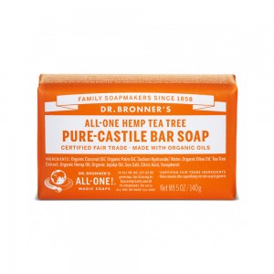 Jab&oacute;n De &Aacute;rbol Del T&eacute; Bio 140 g Dr. Bronner's