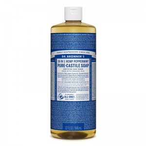 Jab&oacute;n Liquido Menta 945ml Dr.Bronner's