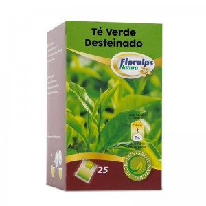T&eacute; Verde Desteinado 25 Filtros Floralp's Natura