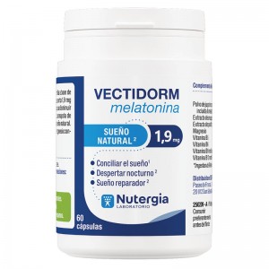 Vectidorm Melatonina 60 C&aacute;psulas Nutergia
