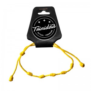 Pulsera 5 Nudos Amarilla Trinidad
