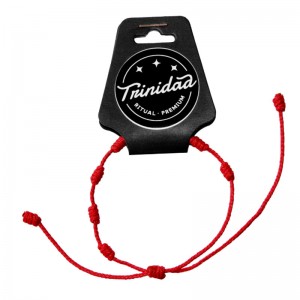 Pulsera 7 Nudos Roja Trinidad