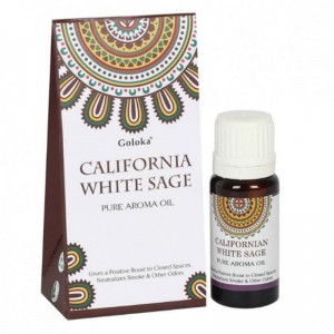 Goloka Esencia California White Sage (Salvia Blanca)