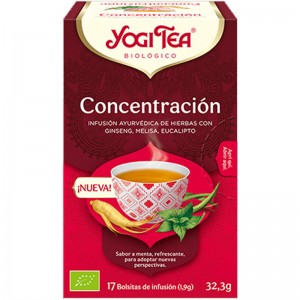 Yogi Tea Concentraci&oacute;n 17 Filtros