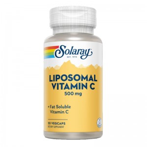 Liposomal Vitamina C 500mg 30 C&aacute;ps. Solaray