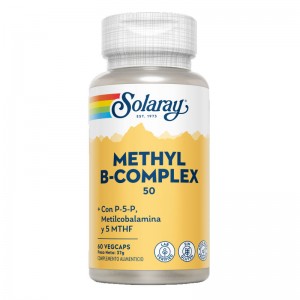 Methyl B-Complex 50- 60 VegCaps.Solaray