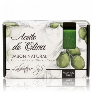 Jab&oacute;n De Aceite De Oliva Premium 100Gr. SyS