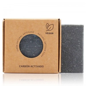 Jab&oacute;n De Carb&oacute;n Activado Premium 100Gr. SyS