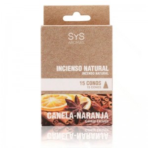 Incienso Conos Canela Y Naranja Sys