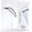 Botella De Trit&aacute;n Blanco Bbo 550ml Irisana