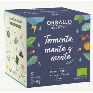 Tormenta. Manta Y Menta 12 Pir&aacute;mides Orballo