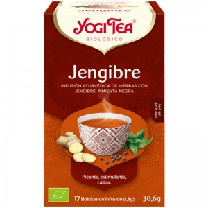 Yogi Tea Jengibre 17 Filtros
