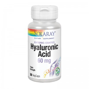 Hyaluronic Acid 60Mg 30 Cáps. Solaray