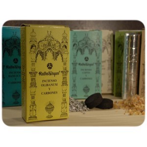 Radhe Shyam Incienso Jerusalem + Carbones