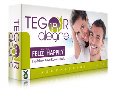 Tegor 18 Alegre 40 C&aacute;ps.
