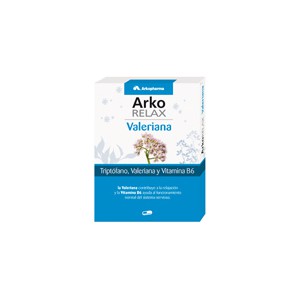 Arkorelax Valeriana Con Tript&oacute;fano Y Vit.B6