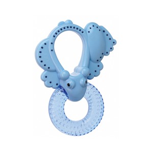 Anillo Mordedor Refrigerable Rana Celeste Bibi