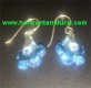 Pendientes Flor Celeste