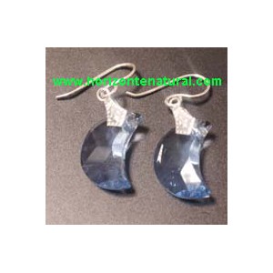 Pendientes Luna Azul