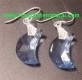 Pendientes Luna Azul