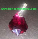 Colgante Placa Fucsia