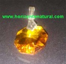 Colgante Oct&oacute;gono Naranja