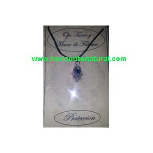 Colgante Ojo Turco - Mano De F&aacute;tima