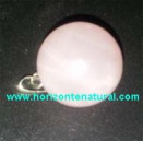 Colgante Cuarzo Rosa Bola