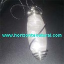 Colgante Cuarzo Blanco Cil&iacute;ndrico XL