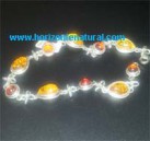 Pulsera Ambar L&aacute;grimas Y Bolitas