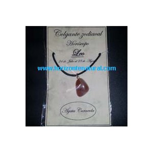 Colgante Zodiacal "Leo" Carneola 