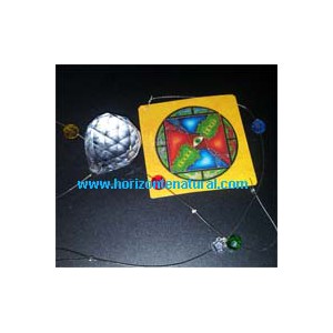 M&oacute;vil Mandala "Ojo Protector" Con Bola Cristal Egipcio