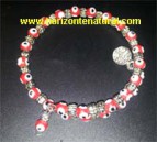 Pulsera Ojo Turco Roja (1 Vuelta)