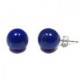 Pendientes Bola Lapislázuli