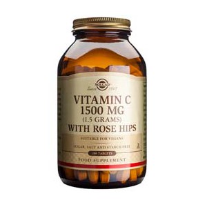 Vitamina C 1500mg Con Escaramujo 90 Tabletas