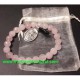 Pulsera Cuarzo Rosa San Miguel + Figa