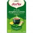 Yogi Tea T&eacute; Verde Jengibre Lim&oacute;n 17 Filtros
