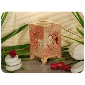 Quemador Esencias Piedra Jab&oacute;n