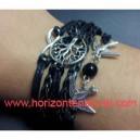Pulsera &Aacute;rbol Vida + Nudo Infinito (Blanca)