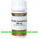 Holovit &Aacute;cido Pantot&eacute;nico 200mg 50 C&aacute;ps.