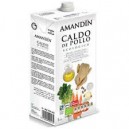 Amandín Caldo Pollo Eco 1L.