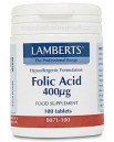 &Aacute;cido F&oacute;lico 400 &micro;g 100 Tabs.